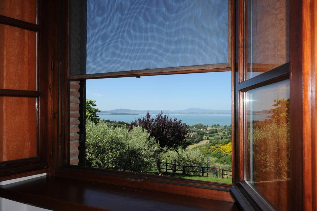 פסיניאנו סול טרסימנו Agriturismo Panorama Sul Lago מראה חיצוני תמונה